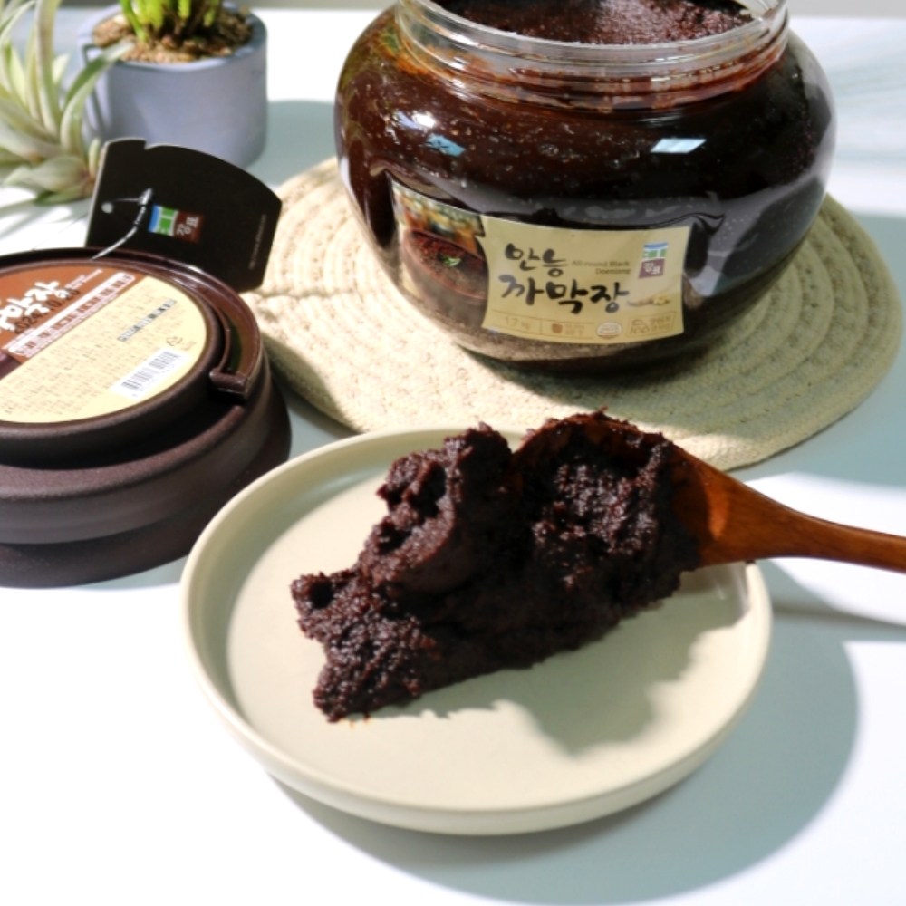 강원도 막장 강릉 만능 까막장 시골집 막된장 1.7kg x 2개